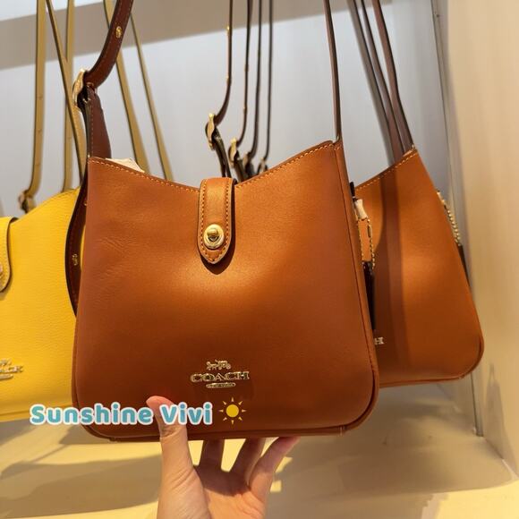 NWT Coach Hadley Mini Crossbody Bag CBM63 Gold/Tan